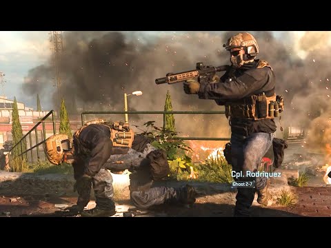 Ghost Team fights the Shadow Company! MODERN WARFARE 2 AI Battles & AI Combat Compilation