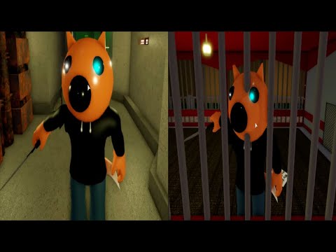 Redesign Foxy vs Bot Foxy Jumpscare - Roblox Piggy
