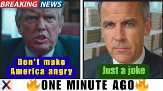 Carney's JOKE & WARNING To Trump! How Did He Seize Political Control?