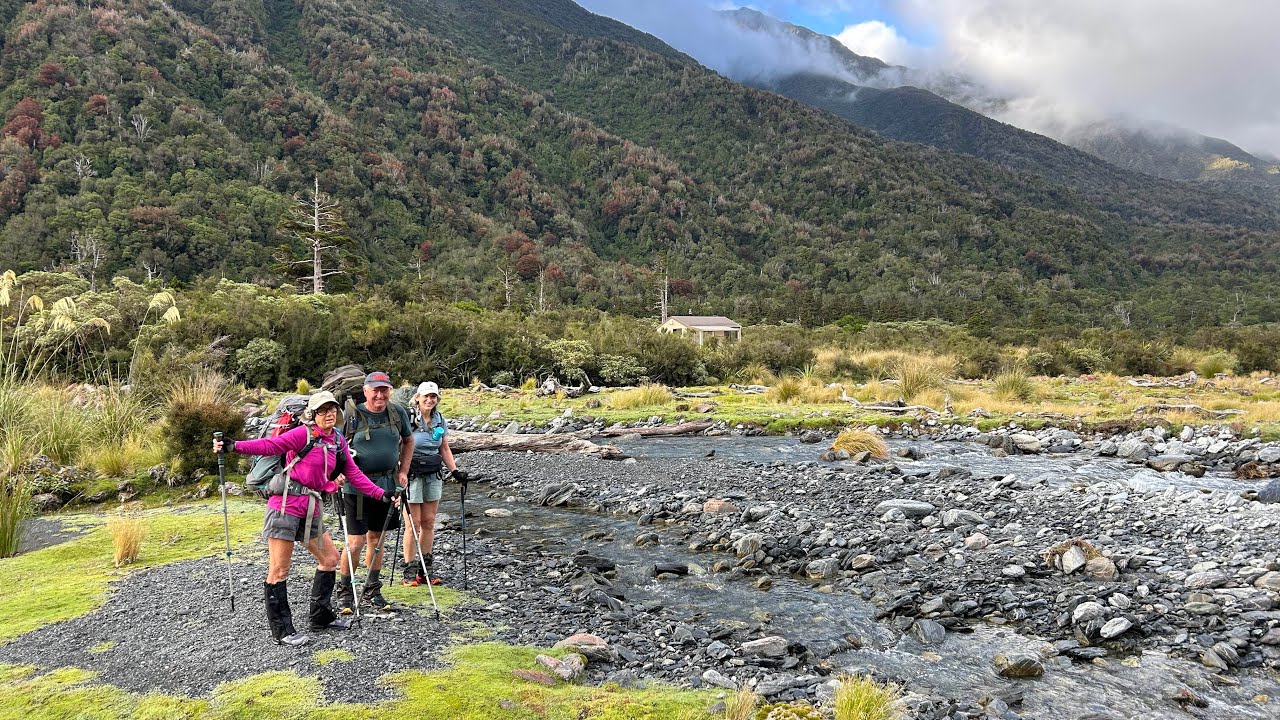 Join wanderers on their hike towards Arahura river.