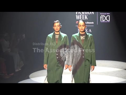 Indian craft and indigenous flavors on catwalk, as Lakme India Fashion Week 2025 begins