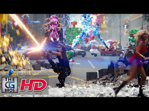 CGI & VFX Breakdowns : "PIXELS Washington DC Shot Breakdowns" - by Sony Pictures Imageworks