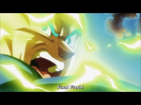 Vegeta's Ultimate Final Flash 60Fps 1080p Vs Jiren-All gods Shocked-English Sub!!
