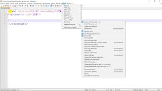 XML: Editar un documento XML con Notepad++