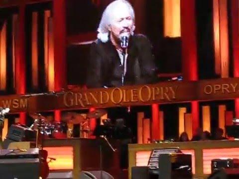 Barry Gibb and Ricky Skaggs..... Stayin Alive