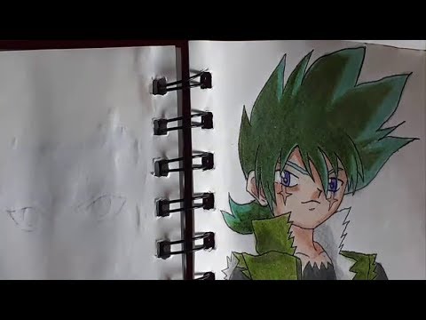 Desenhando Kyoya Tategami (Beyblade)