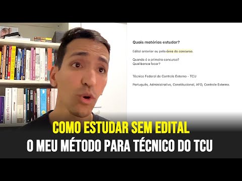 How to study for a competitive exam without a published notice (I passed 5 federal exams doing it...