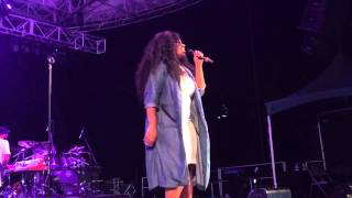 Jazmine Sullivan &quot; Holding You Down &quot; Live Summer Stage NYC
