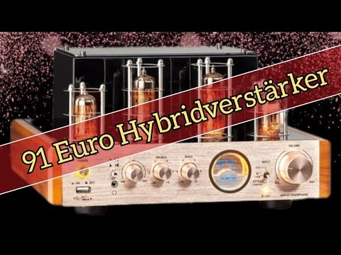Sensation!! Auna Amp VT – Hybrid amplifier with tubes for only €91! Unboxing & first impressions