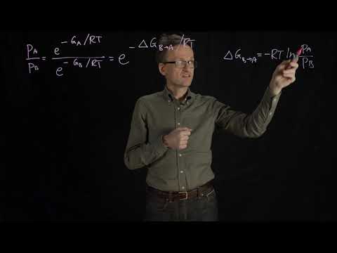 Lecture 04, concept 02: Calculating free energies from experiments