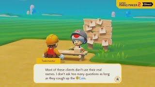 Story Mode Revealed in Super Mario Maker 2! (Nintendo Direct)