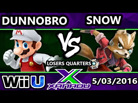 S@X 148 - INC | Snow (Fox) Vs. DunnoBro (Mario) SSB4 Losers Quarters - Smash Wii U - Smash 4