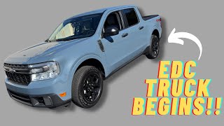 My All New 2024 Ford Maverick XLT | The EDC Truck Build Series Begins!!