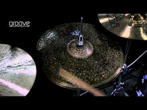 Groove Cymbals Raw Complex Hi-Hats 14"