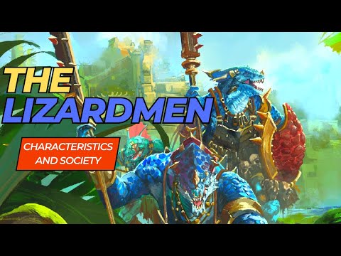 Who are the LIZARDMEN? l Warhammer Fantasy Lore