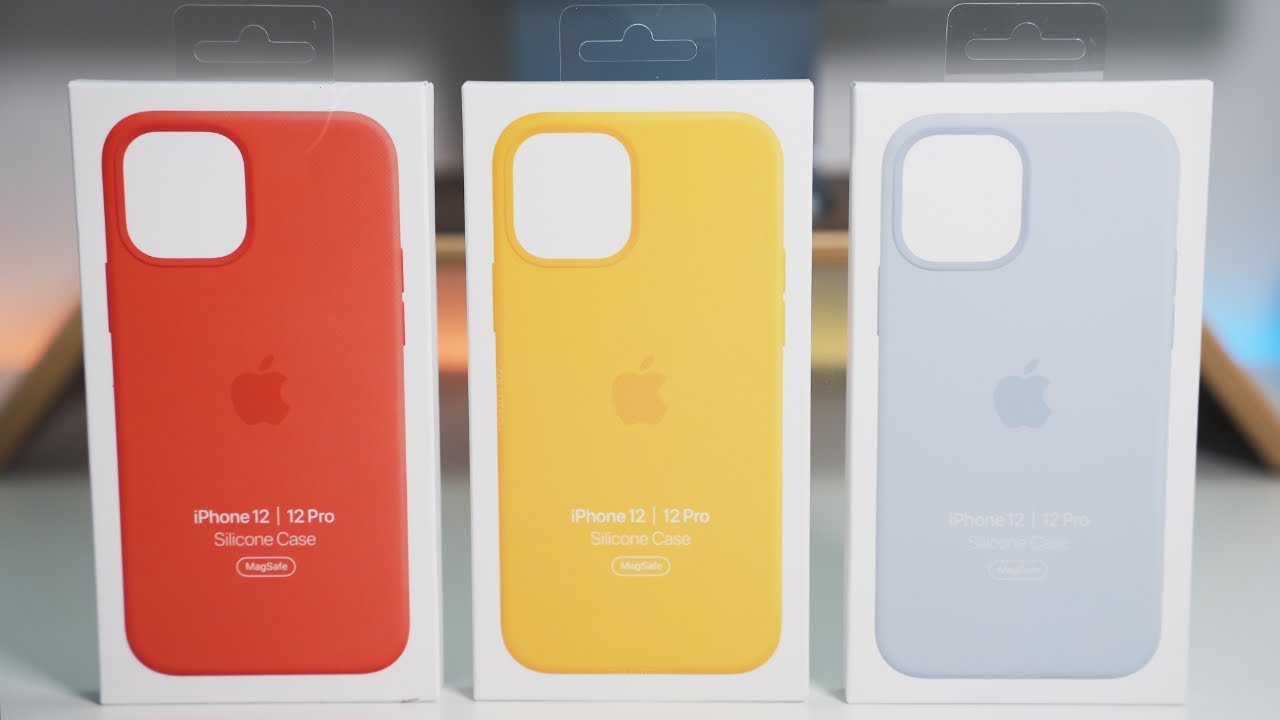 Official Apple iPhone Summer 2021 Cases with MagSafe