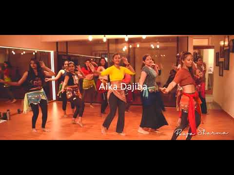 Aika Dajiba by Pooja Sharma bellydance & Bollywood workshop in INDIA