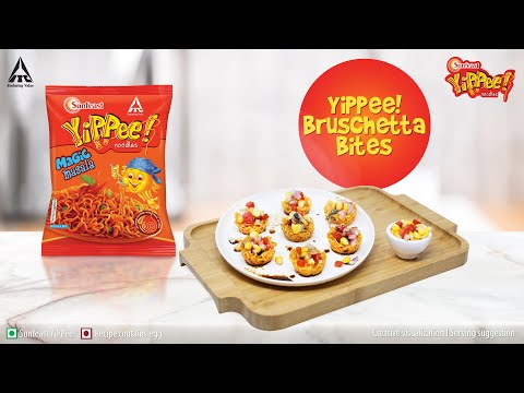 YiPPee! Bruschetta Bites Recipe | Instant Noodles Recipe | YiPPee! Noodles Recipe