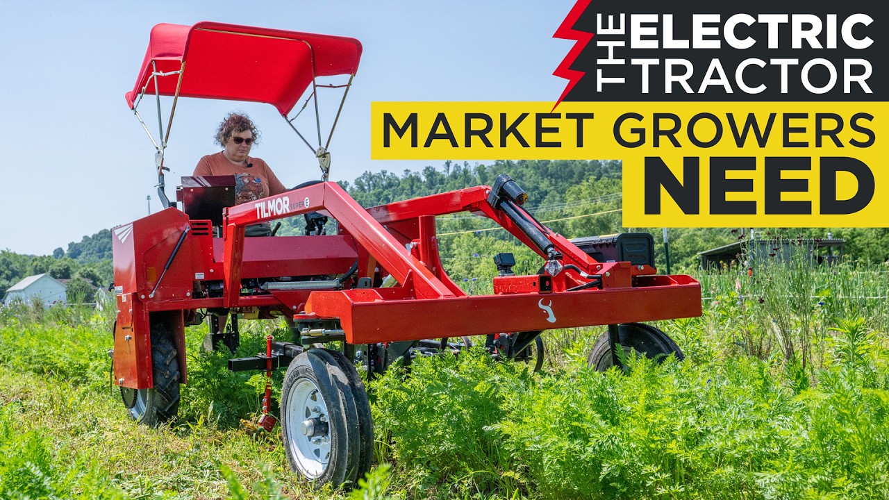 "This Is Way Better Than A Farmall Or Allis G" | Electric Tractor Upgrade For Every Vegetable Farmer