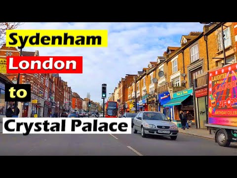 Afternoon journey from Sydenham to Crystal Palace, London, UK