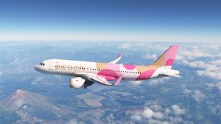 Peach Aviation (2027 Version) [8K] - Aircraft Liveries for MSFS