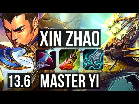 XIN vs YI (JNG) | Rank 7 Xin, 16/3/13, Legendary, 1.3M mastery, 300+ games | TR Grandmaster | 13.6