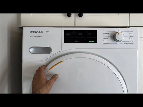 How to replace Miele dryer belt T1 twi180wp| Miele dryer belt 11114230