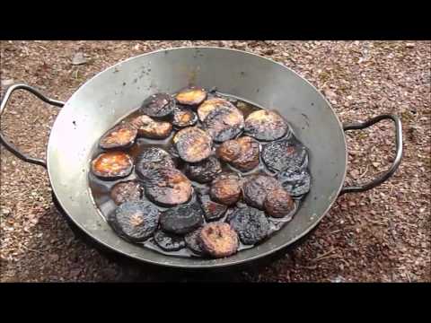 Eisenpfanne einbrennen