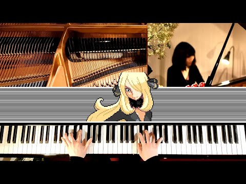 Pokémon Diamond/Pearl Champion Cynthia Battle BGM PIANO