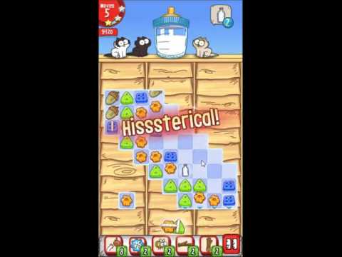 Simon's Cat Crunch Time Level 206 - NO BOOSTERS 😺 | SKILLGAMING ✔️