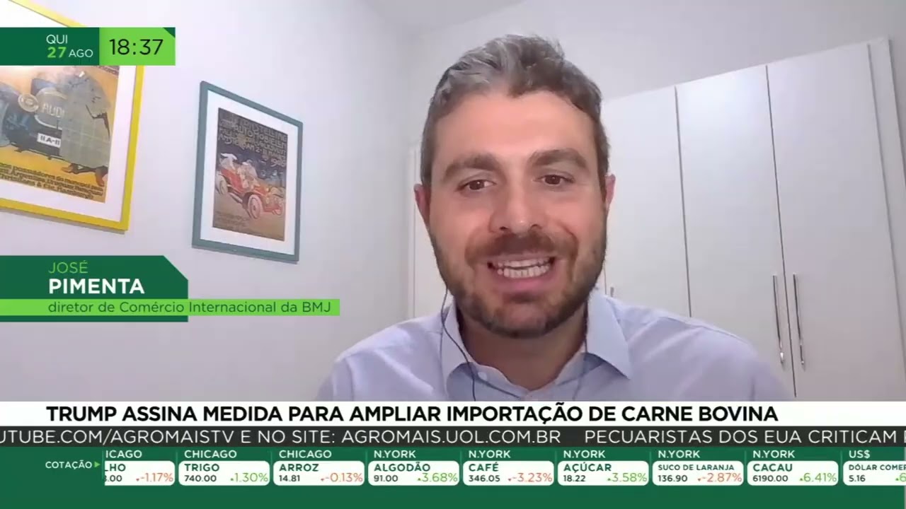 Trump assina medida para ampliar importação de carne bovina