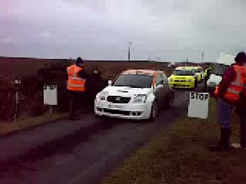Hans Weijs jr test de C2 S1600 JWRC rally Ireland