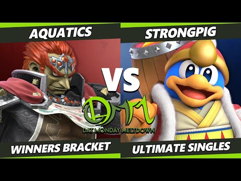 DAT Monday Meltdown 234 - Aquatics (Dark Samus, Ganondorf) Vs. Strongpig (Dedede) SSBU Ultimate