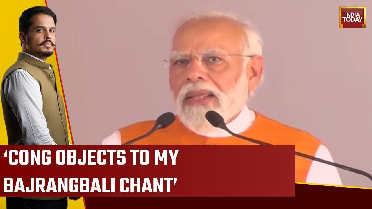 Bajrangdal Showdown Escalates: BJP Workers Protest Against Cong, Cong Coins New Bajrangbali Slogan