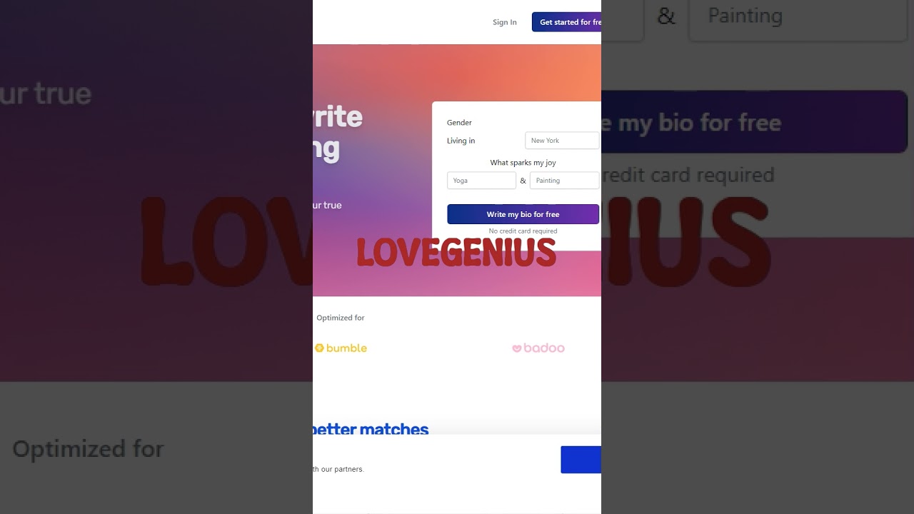 AI Tools - LoveGenius #shorts