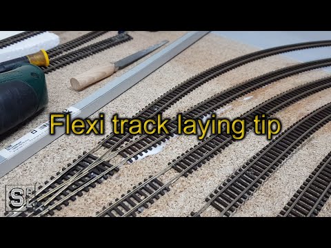 Flexi Track Laying Tips for N Gauge Layouts | Ħal-Zuzzu Model Railway (Ep21)