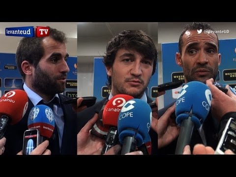 Declaraciones de Juanfran, Barkero y Héctor Rodas tras el pase a 1/8 de Final de la Europa League