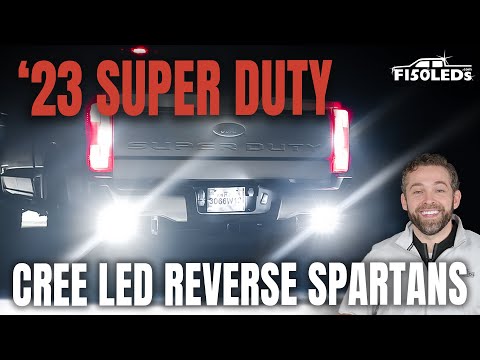 2023 Super Duty CREE LED Reverse Spartan Lights Installation (From F150LEDs.com)