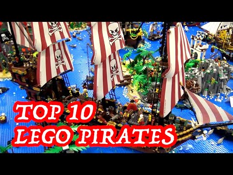 Top 10 Epic LEGO Pirate Battles!