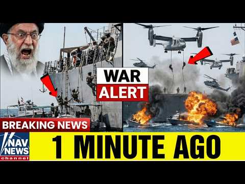 11:30 AM - Iran Boarded USS Porter With 60 Commandos -26 Min 240 Marines Rescued All + 22 Boats Sunk