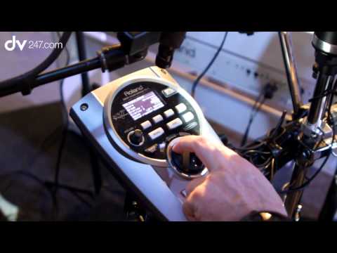 roland TD15KV electronic drum kit @ musikmesse 2012