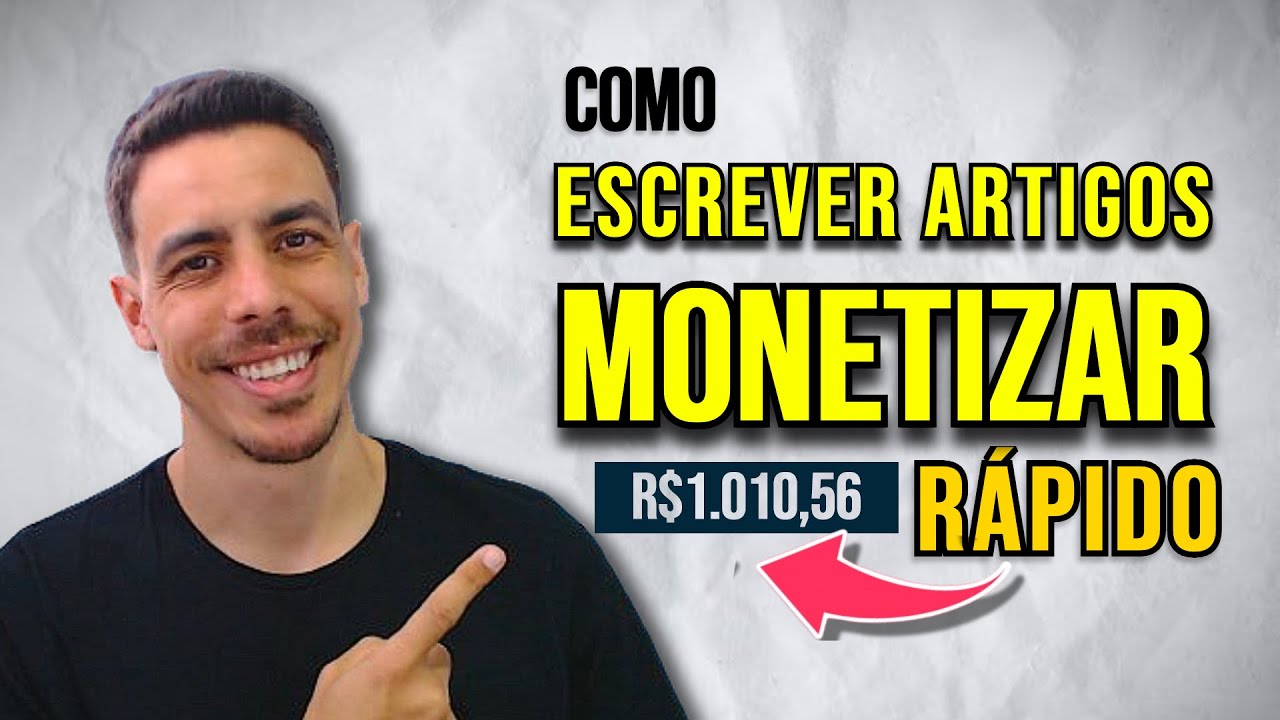 COMO CRIAR ARTIGO E MONETIZAR BLOG RÁPIDO 💸 [Ganhar Muito Dinheiro Com Blogs]