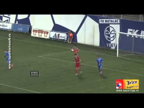 JSL 2014/15: Baraž (Prvi meč): Metalac - Napredak 3:1 (2:1)