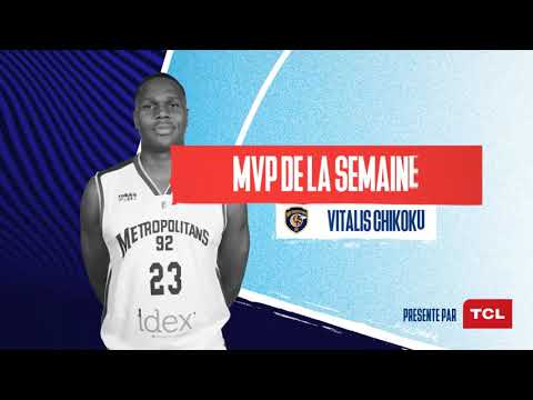 📈 VITALIS CHIKOKO (18 PTS - 16 RBDS) MVP TCL de la semaine !