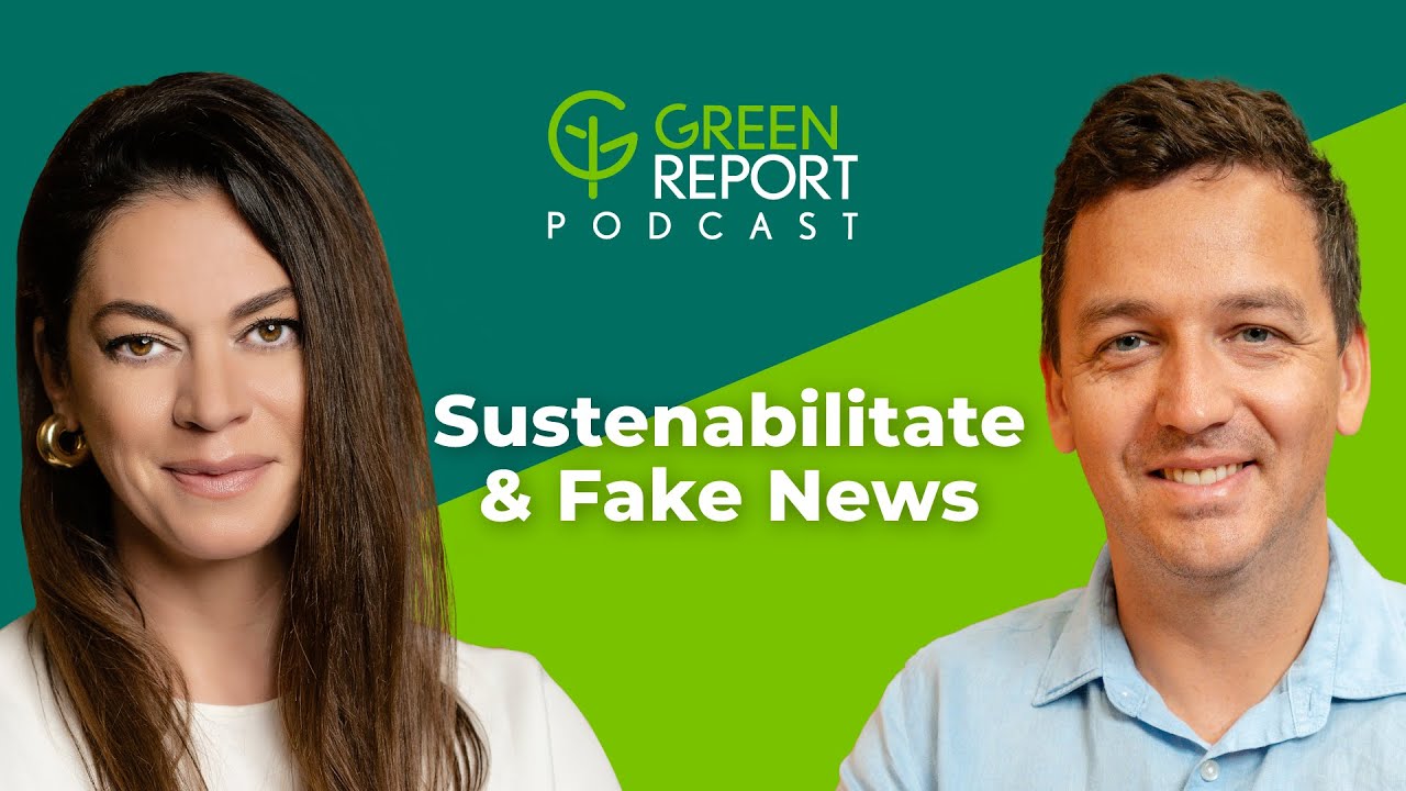 Cum oprim flagelul știrilor false despre mediu? | Green Report Podcast | Invitat: Vitalie Cojocari