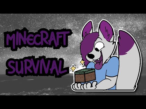 EMOFOX GAMES - Minecraft survival ep.4 "Terrain leveling and removal of village"