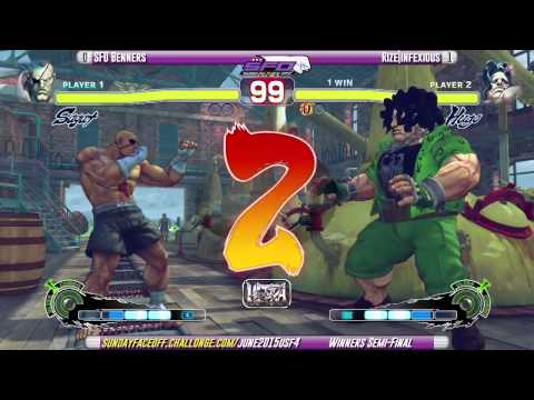 SFO Monthly June 2015 - USF4 - Winners Semis - Benners vs Rize|Infexious