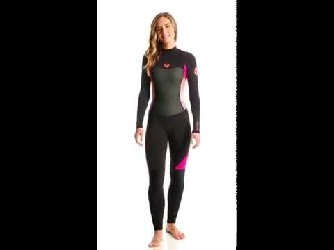 Roxy Women's 3/2mm Syncro Back Zip Full Suit Wetsuit | SwimOutlet.com