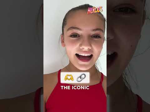 Zoé Clauzure, France's representative, sums up her song 'Cœur' in three emojis. #JESC2023 #Heroes