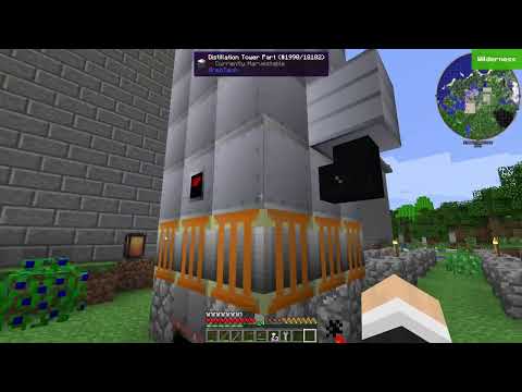 Gregtech 6 Patreon Server Mini Ep 2: Setting up the Distillation Tower